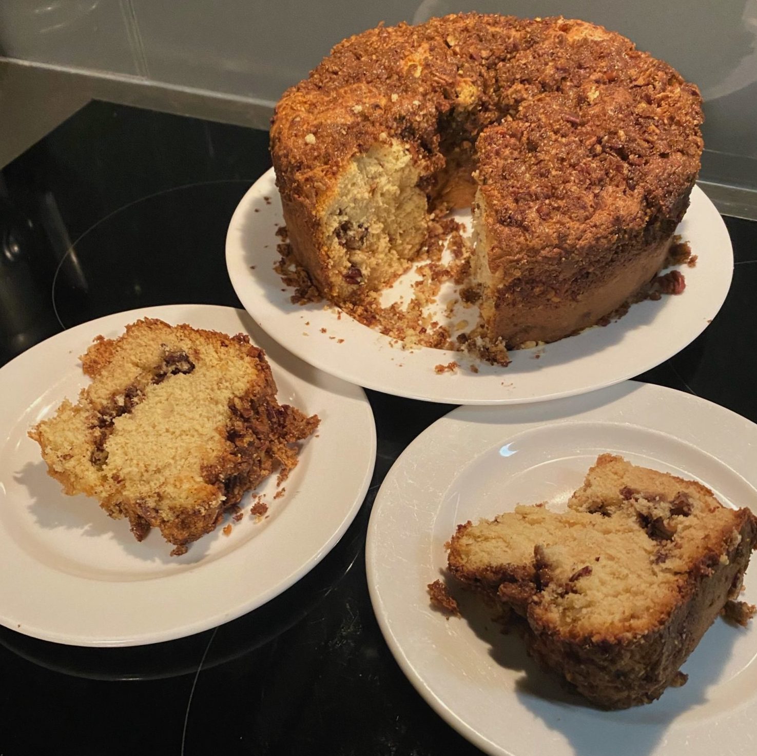 Confessions of a COVID Baker. Sour Cream Coffee Cake